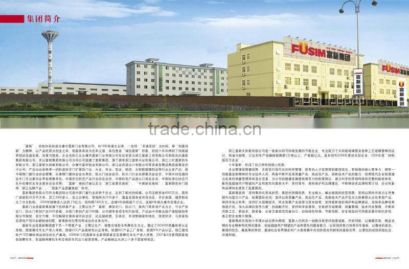 Safety Surface finished Steel wooden (armored ) with HDF material