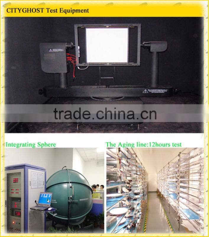 48W 595x595 600x600 square led ceiling office panel lighting with factory price IP44 CE&ROHS