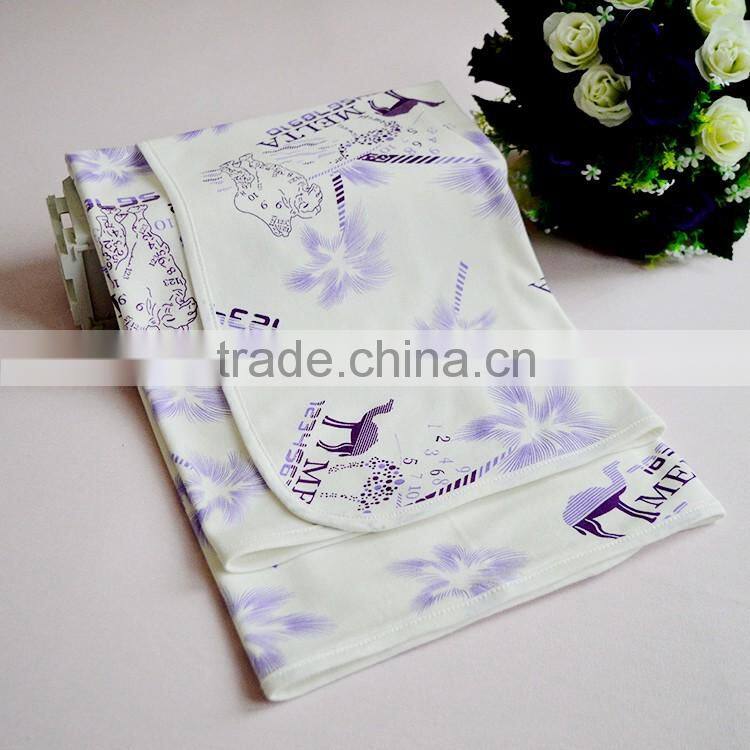 cheap price high quality soft touch multi-functional worsted cotton baby blankets wholesale