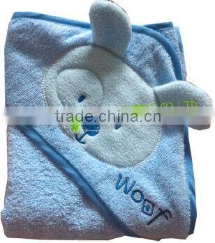wholesale christmas BABY bath towel with embroidery