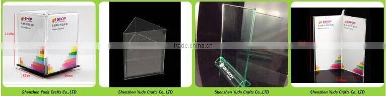 Desk Label Holder Clear Price Ticket Holder Acrylic Price Tag Holder