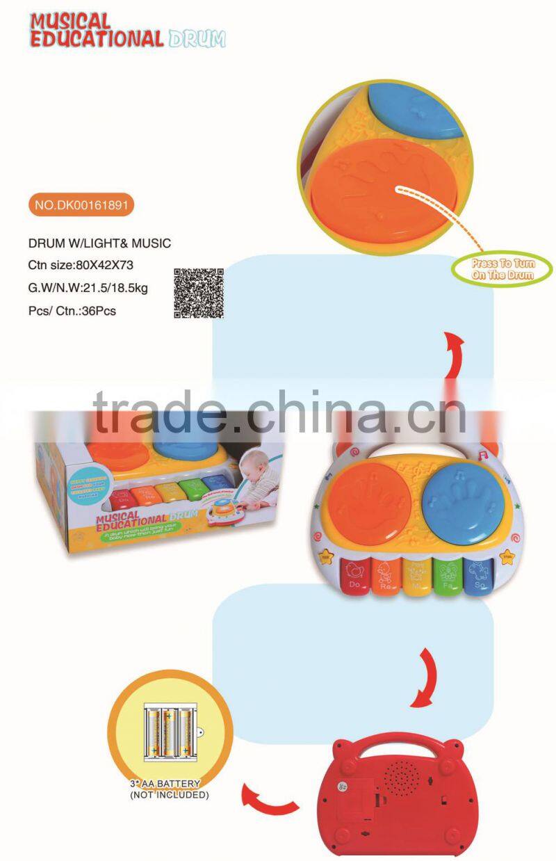 Musical Educational Children Kids Electronic Drum Set