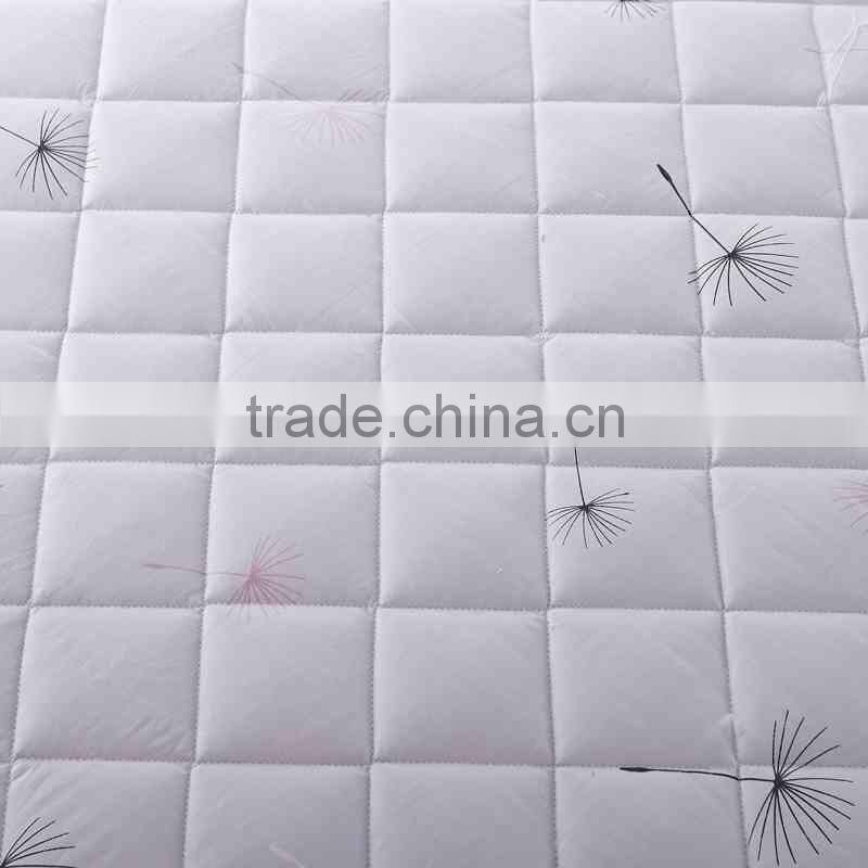 Factory Price Polyester Anti-Slip Twin Waterproof Mattress Pad