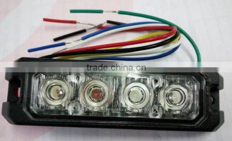 Red blue yellow white purple Led dash strobe light, 12 volt 3W LED dash light LTDG-J3-1