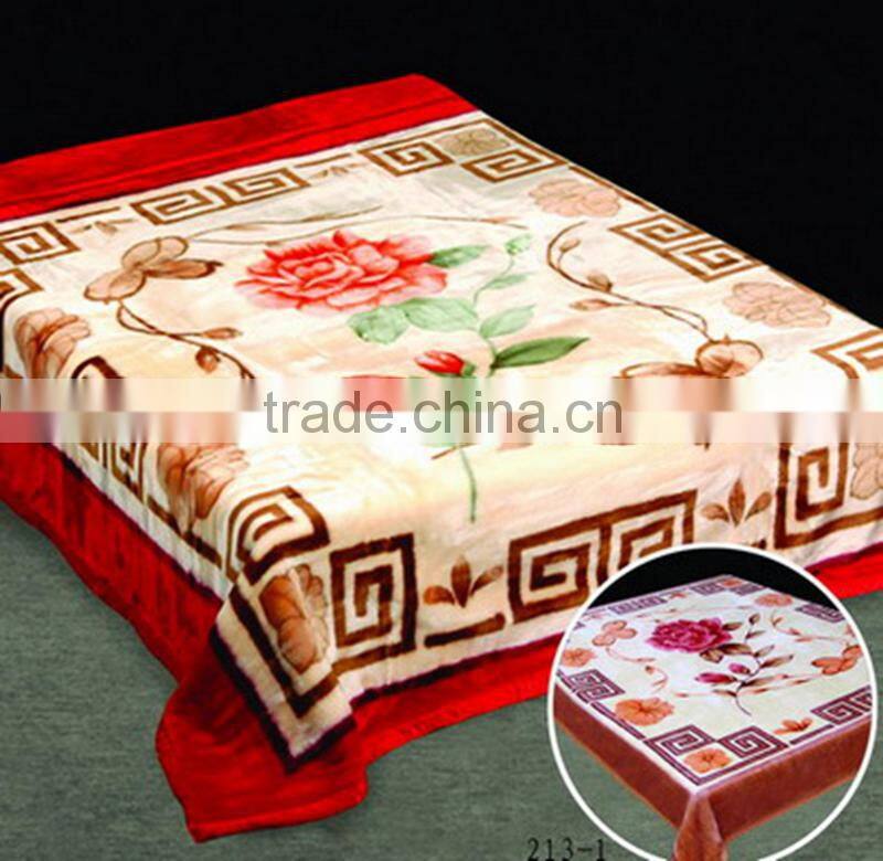 China Suppliers quilt blankets rebel wholesale bed cover china cuddly design blanket