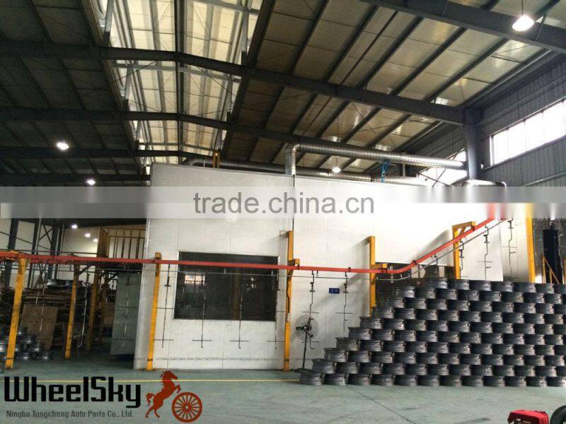 15inch Steel Wheel 15x6.0 5x114.3 for Passenger Car