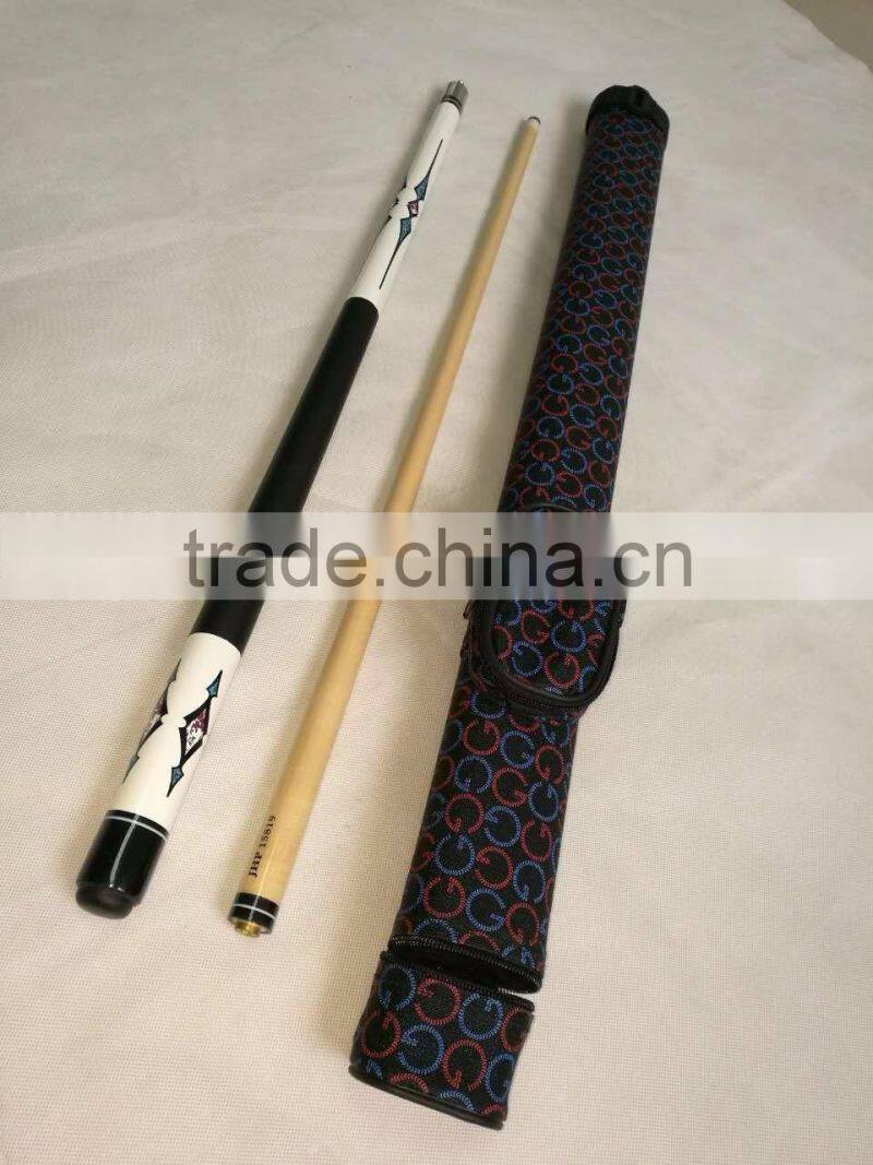 57 inch High quality 1/2 joint Maple billiard pool cue set with cue case/ Billiard cue set / Factory promotion