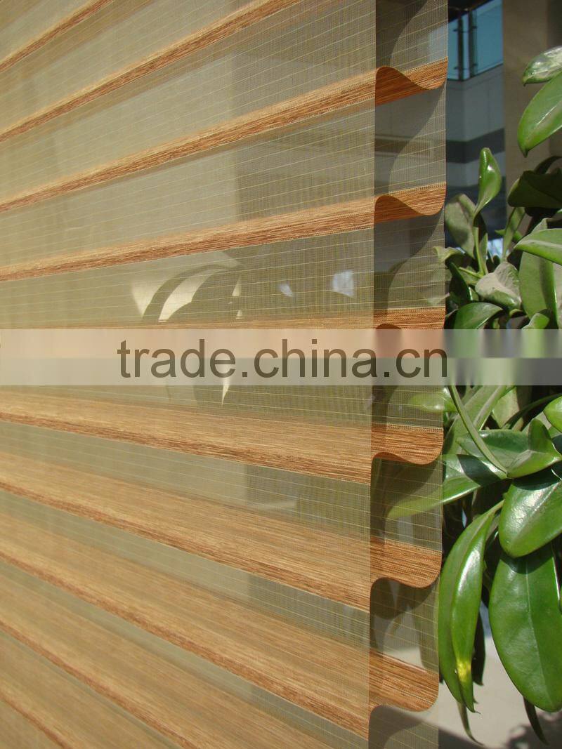 high tearing resistence Shangrila Triple fabric roller blinds