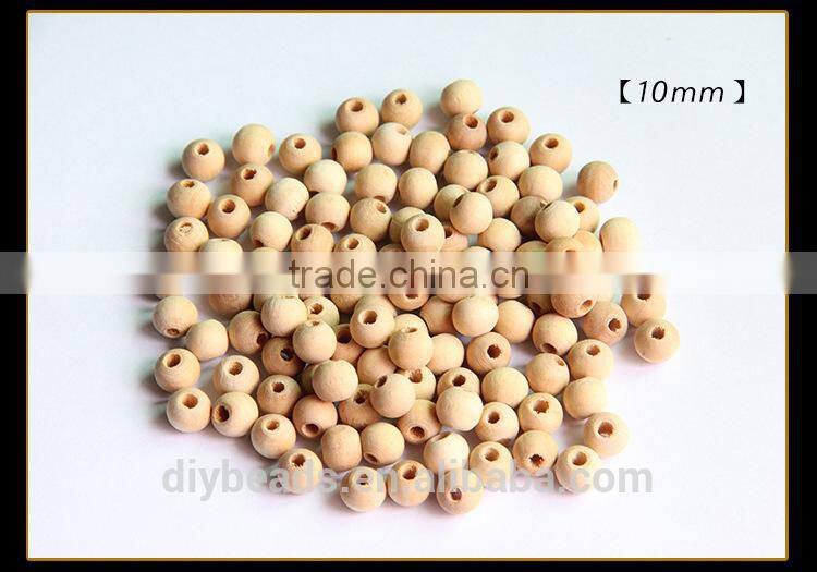 5-6mm origional wood round beads for garment decoration
