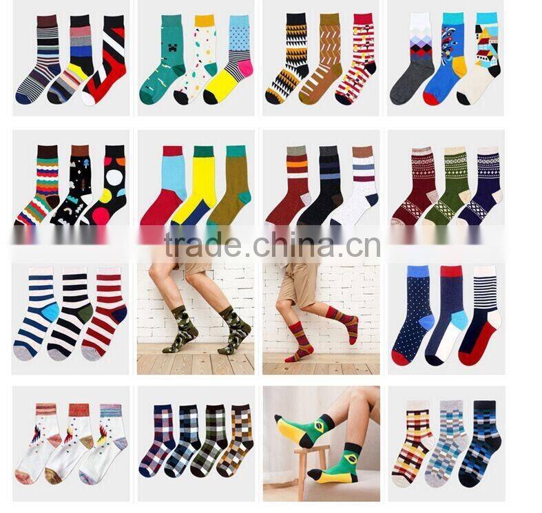 2017 new design New Mens Sports Ankle Striped Socks Running Hiking Travel Socks