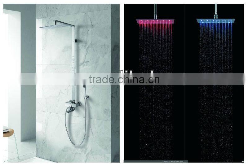 LED light rain shower mixer 01-C2026-033
