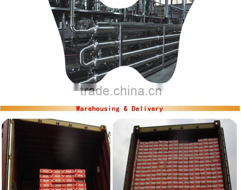 Small tomato paste machine for hard open lid 70gx50tins