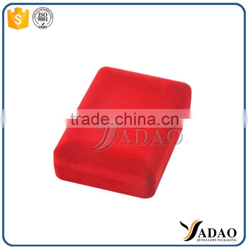 Elegant Design Professional flocking jewelry packing boxes