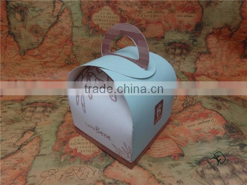 Single pack mini paper cupcake box