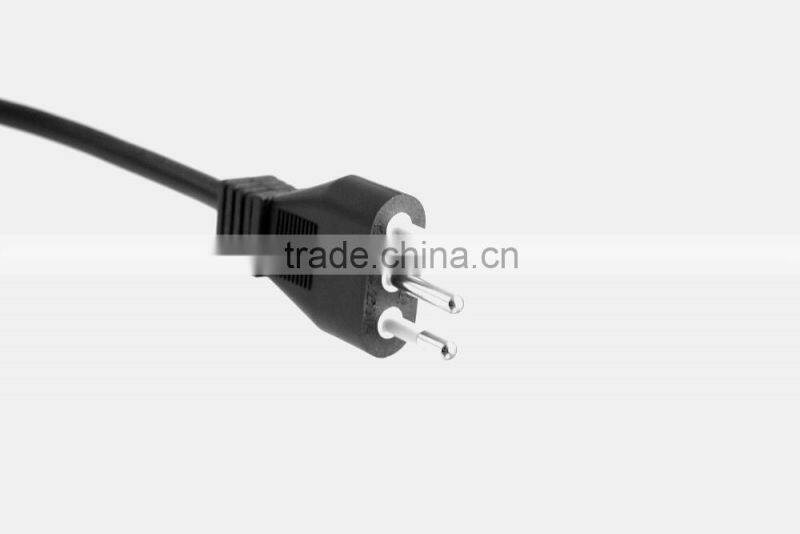 3 pins A/C POWER PLUG for EUROPE standard power plug EUROP plug VDE cord