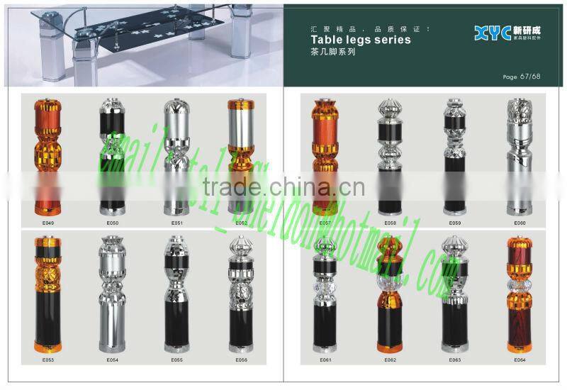 high quality simple oval glass tv stand made in Foshan