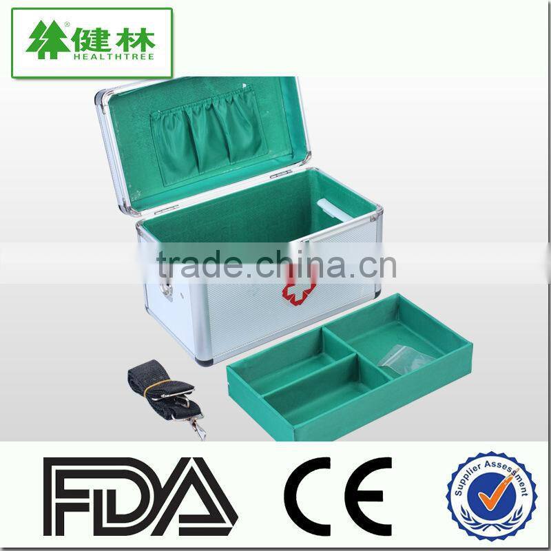 family type water proof aluminum empty first aid box