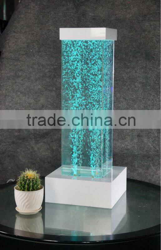 LED Decoration for Desk top with Amazing Color changing bubbles