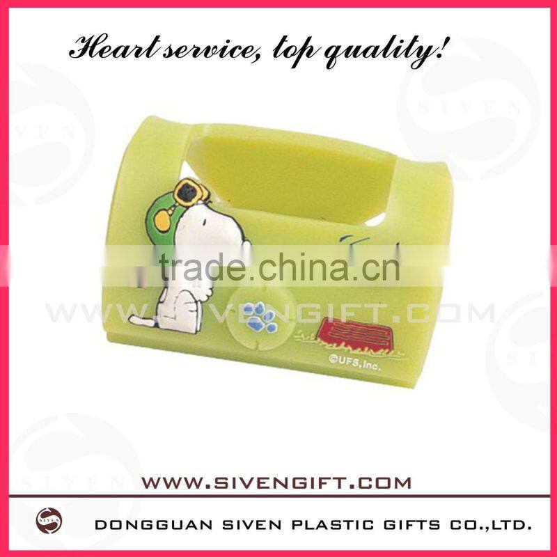 2013 new design soft pvc cell/mobile phone holder