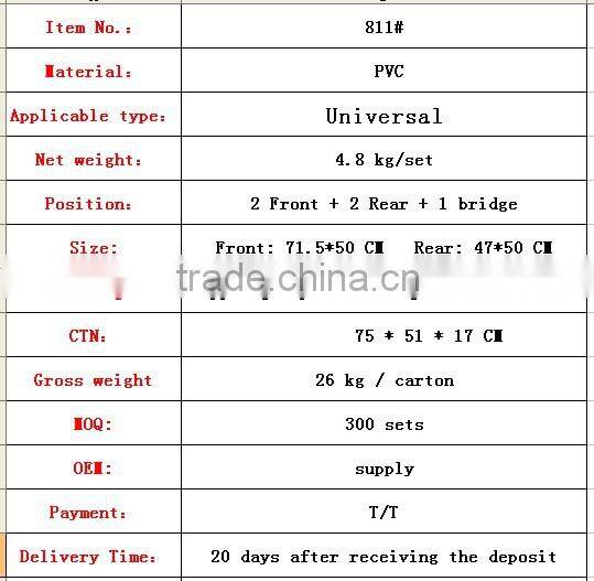 car accessory universal car floor mat