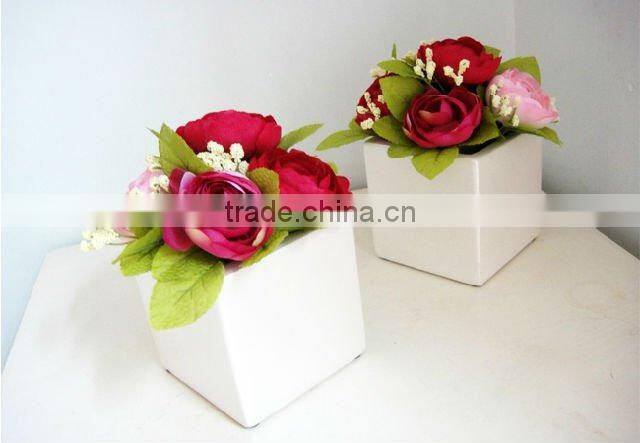 modern chrome vases chrome plant pots