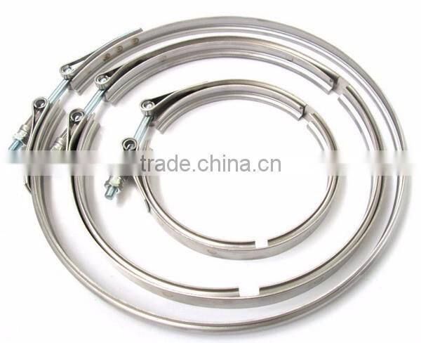 Stainless Steel Turbo V-Band Clamp HX30 HX35 HX35G HE35VE HE315W HY35W HE431VE HY55V HX55 HT60 H1C RHF3 RHF3V RHF4 RHF4V RHF5 RH