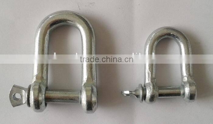Stainless Steel Plate Dee Shackle