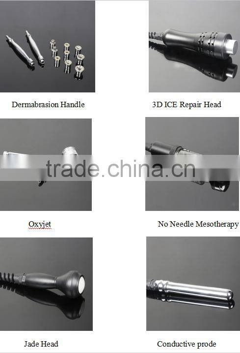 AYJ-D07(CE) microdermation machine with mesotherapy gun/Latesd clinic use mesotherapy gun meso injection mesotherapy products