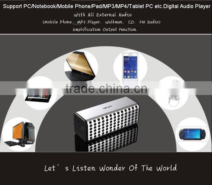 2015 new hot products, high quality special feature mini Bluetooth Card speaker with patent for TV PC mp3 cellphone