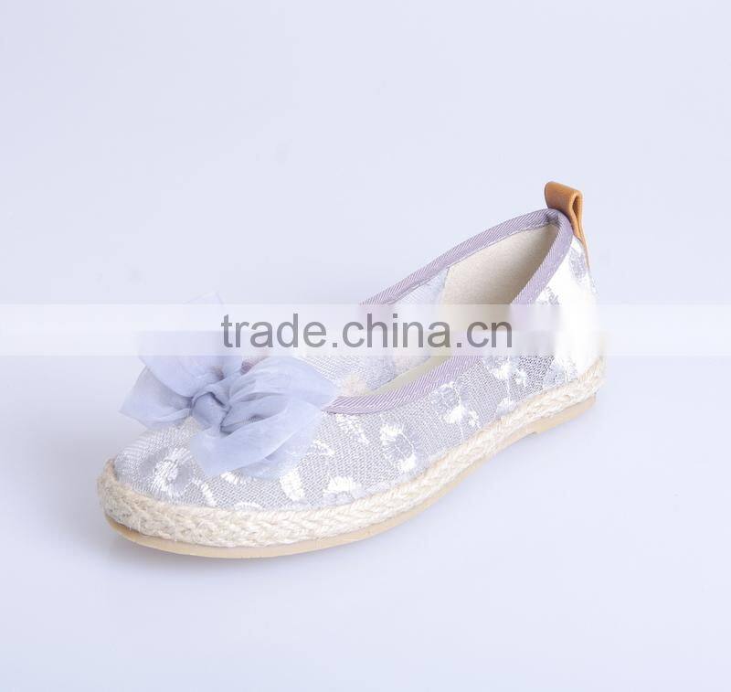 Espadrilles with slin-on style snake metallic PU