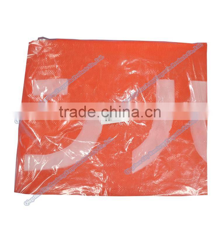 Waterproof China PE tarpaulin factory hot sale truck tarpaulin,Orange red pe tarpaulin, pe tarpaulin covers