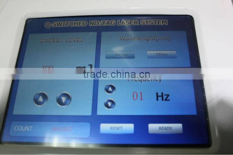 Hot Sale !!! Black Doll Laser Machine Tattoo Removal