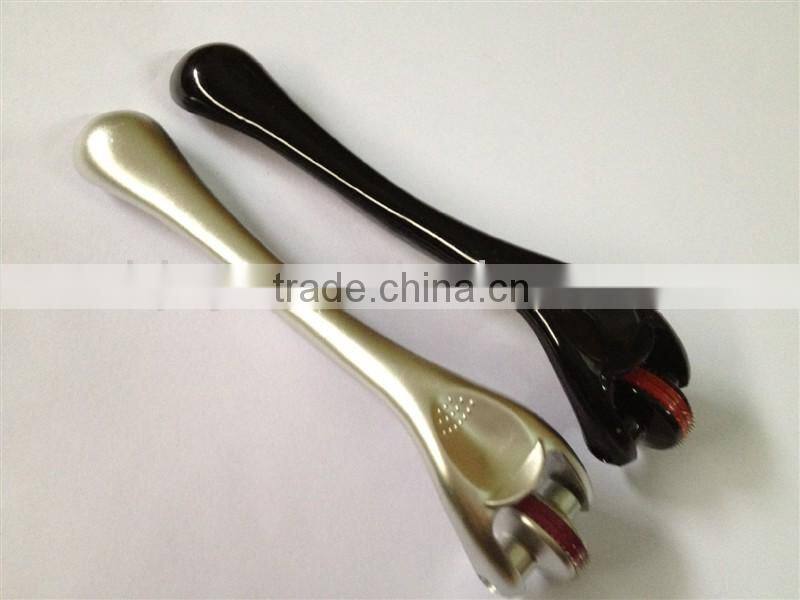 handy microneedle roller with 180 micro needles for eyes