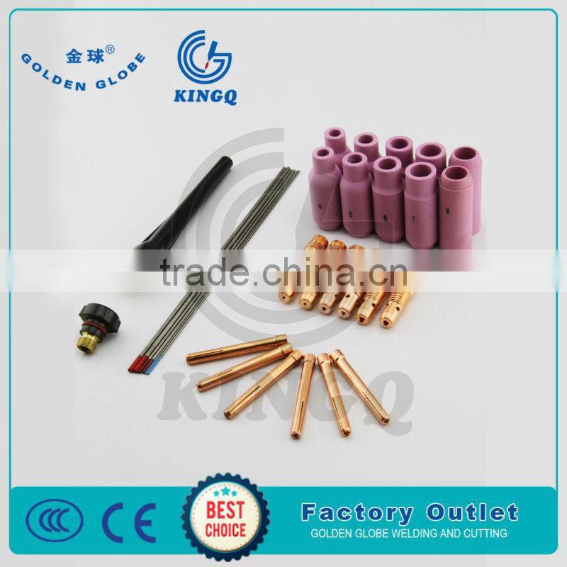 WP26 Torch Parts kit ceramic nozzle for tig welding torch with CE certificate