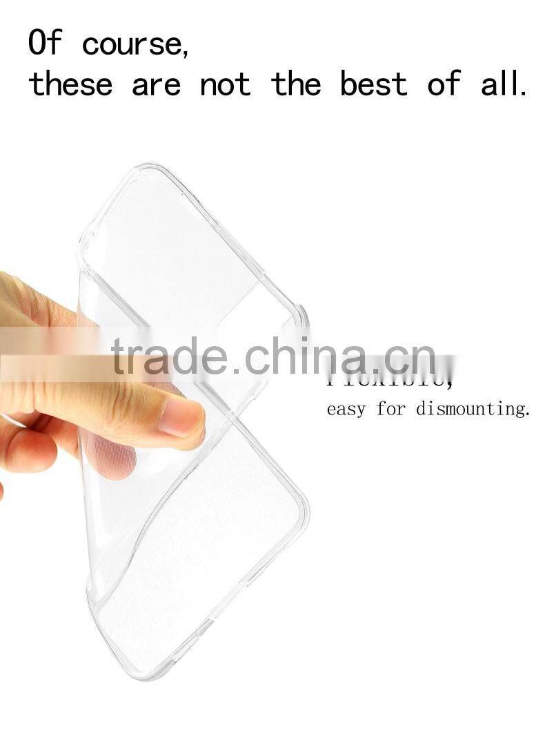 2016 Newest Imak Quality crystal case for HUAWEI P9 Lite , High Quality TPU SOFT Case