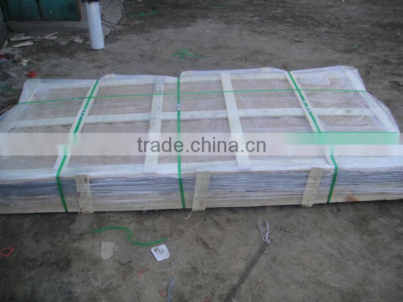 Supporting frame reinforced filtering particles Johnson screen panel