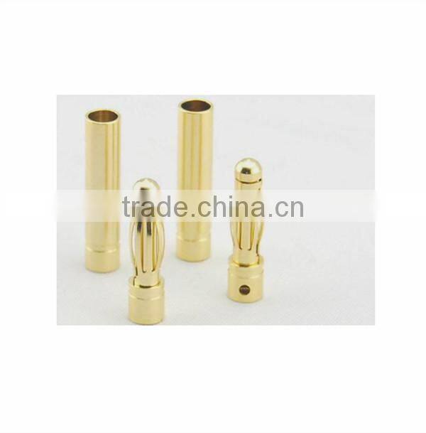 Electrical 4MM Mini Banana Plug with Nickel Plated metal fabrication service