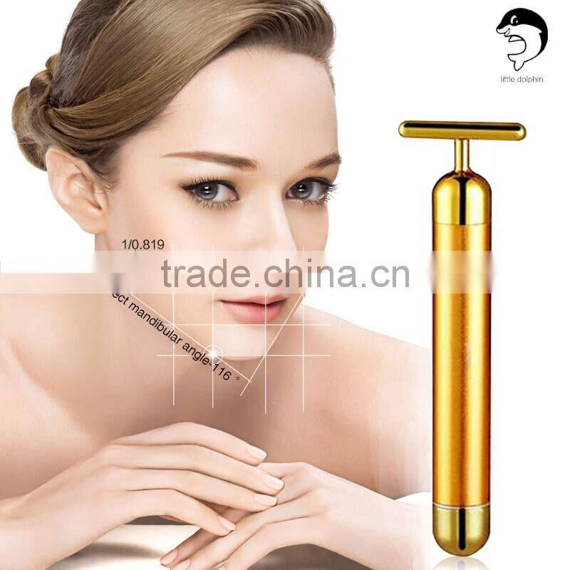 Salon Beauty Device Gold Vibration Beauty Bar/24k gold beauty bar
