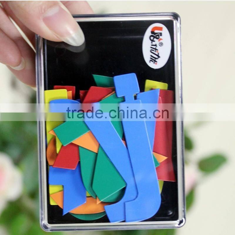 Fridge Decoration Educational Toys Fridge Magnet Solid Color Letters Lowercase Fridge Magnet Letters