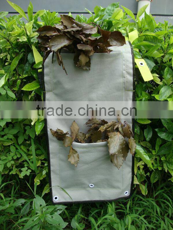 Pop up waste leaf garden bag Tool Bucket UV resistant easily collapsible both indoors and outdoors