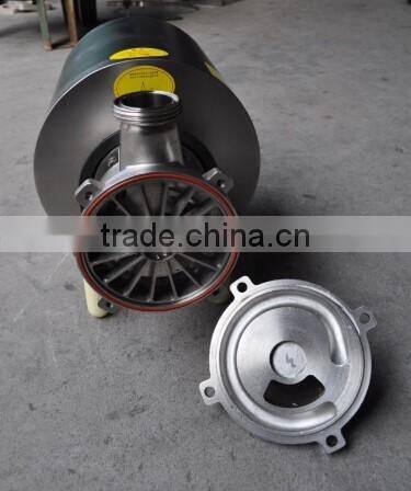Food grade stainless steel milk self priming pumps