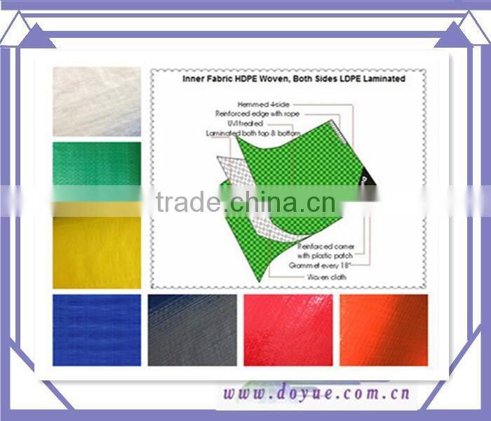 BLUE PE tarpaulin cotton canvas tarpaulin for truck cover and tent