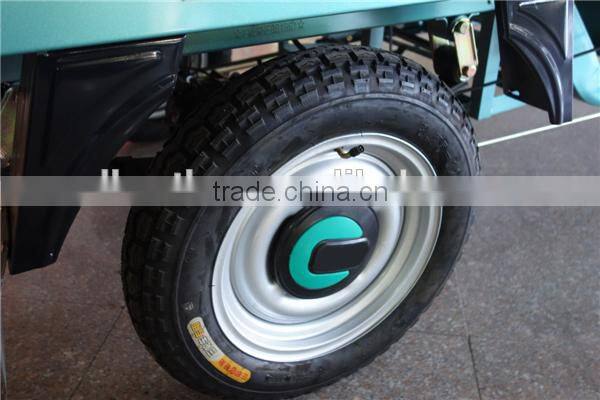 500W rickshaw electric tricycle with roof and passenger seat