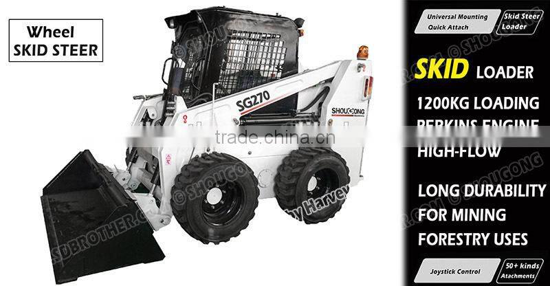 SG270 1200kg Skid Steer Loader