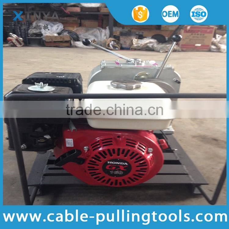 Winch Manufacturer 3 Tons cable winch HONDA/YAMAHA engine for Power Construction