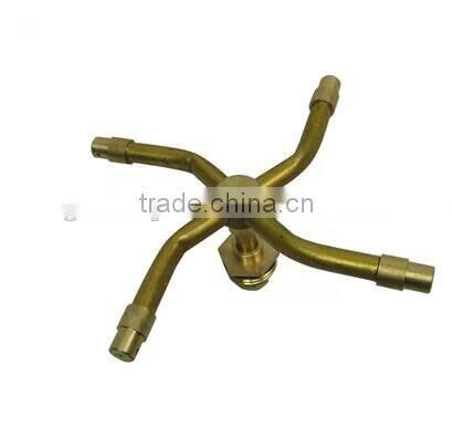 Low pressure lawn water misting nozzle