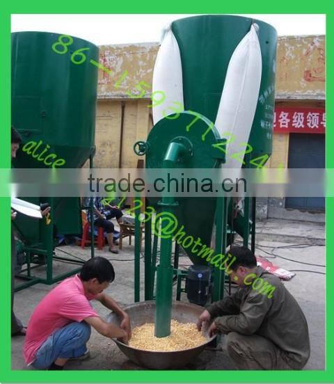Drum poultry vertical chicken feed mixing machine