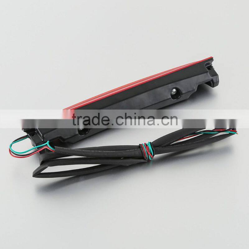 Air Wing Luggage Rack LED Tail Brake Light For Road King Road Glide 14-17