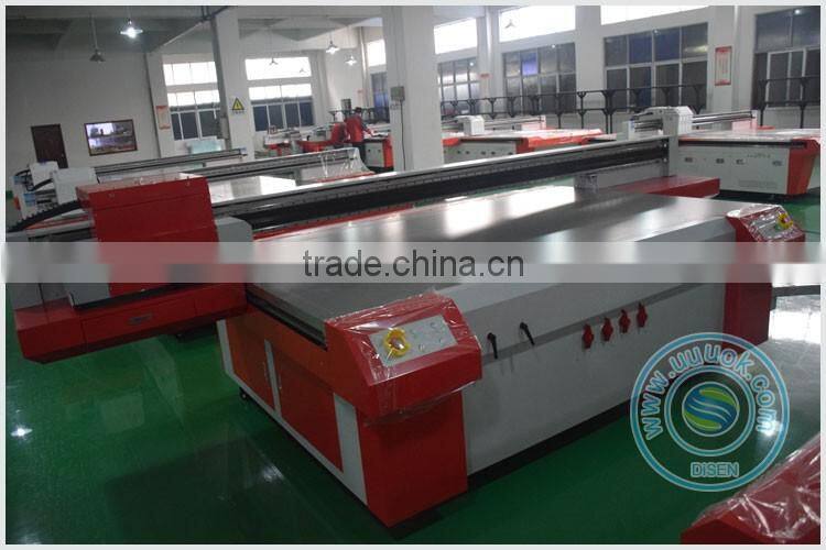 Large format industrial multifunction 4+2 dongzhi shower nozzle uv inkjet printer