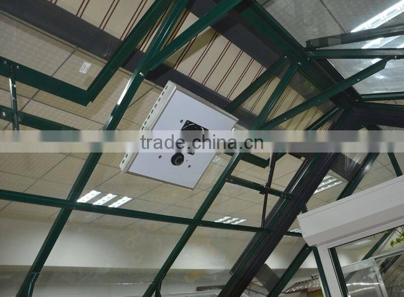 Energy saving greenhouse ventilation solar powered outdoor fans